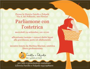 Farollo e Falpalà, libreria per bambini di Firenze, incontri per mamme e genitori con ostetrica
