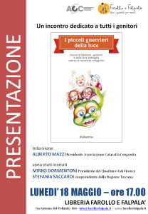 Associazione Cataratta Congenita da Farollo e Falpalà libreria per bambini di Firenze